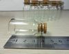 2000x Clear Glass Wishing Bottle Flaskor med Cork 40mmx22mmx18mm Bröllop Favoriter Gratis Shipping