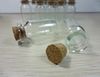 2000x Clear Glass Wishing Bottle Flaskor med Cork 40mmx22mmx18mm Bröllop Favoriter Gratis Shipping