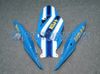 K62 Verkleidung Kit für 2006 2007 Suzuki GSXR 600 750 K6 GSXR600 GSXR750 06 07 GSX-R600 Blue Rizla