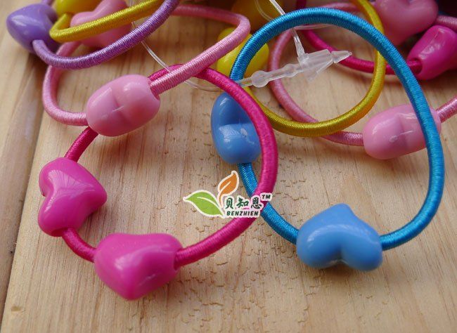 Candy Color Girl S Hair Ties Hair Bands Kids Love Headband Cute