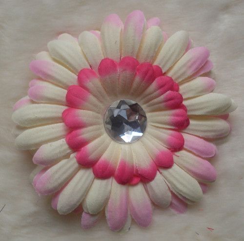 4" Gerbera Daisy Children's Hair Accessories baby Girls Flower Clip