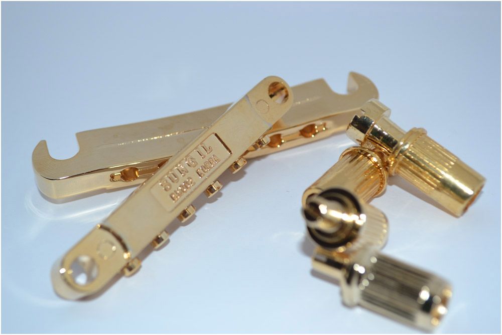Tune O Matic Bridge Lock Tailpiece By Jong Il Of Korea For Les Paul
