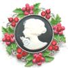 cameo brooch