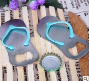 Gift Bierflesopener Bruiloft Gunst Flip-flop Sandal Bottle Opener Slipper Wijnopener