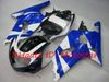 Kit carénage bleu vélo de route pour Suzuki GSXR600 GSXR750 2001 2002 2003 S61Q GSXR 600 750 K1 01 02 03