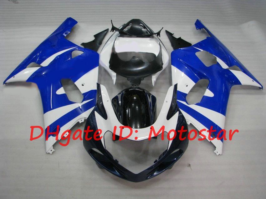 スズキのロードバイクブルーフェアリングキットGSXR600 GSXR750 2001 2002 2003 S61Q GSXR 600 750 K1 01 02 03