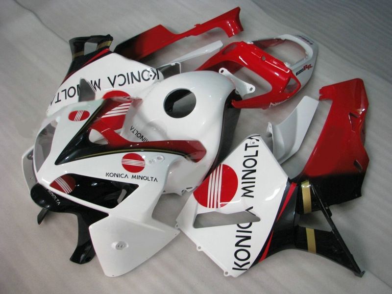 Red white for CBR600RR 2005 2006 CBR 600 RR cbr600 F5 05 06 Injection mold fairing