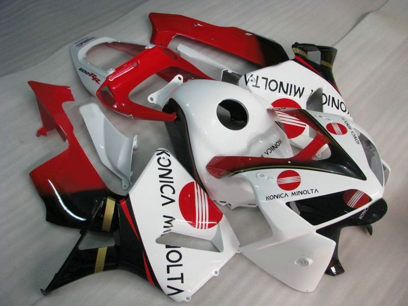 Rood wit voor CBR600RR 2005 2006 CBR 600 RR cbr600 F5 05 06 Spuitgiet kuip