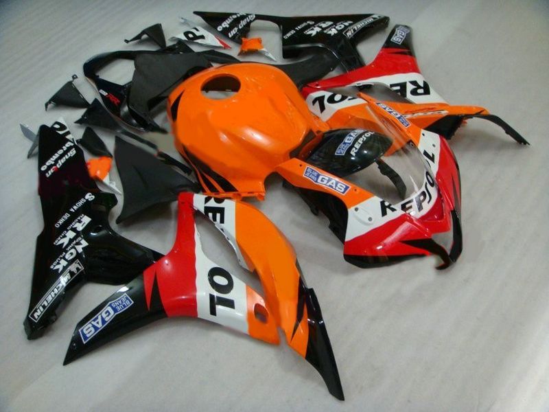 Gratis fartygsinjektion Mögel ABS -kit för Honda CBR600RR 2007 2008 CBR 600RR CBR600 F5 07 08