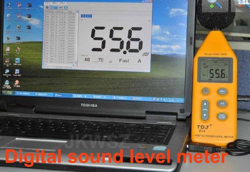 2019 Digital Sound Level Meter With USB Software Noise Meter From