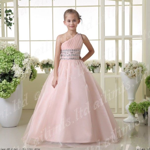 Custom Wedding Formal Flower Girl/'s Pageant Dress Dance Ball Party Gowns