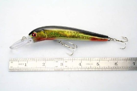 LEURRES DE PÊCHE entiers CRANKBAITS HAMEÇON BASS DORÉ 16g14cm016682208