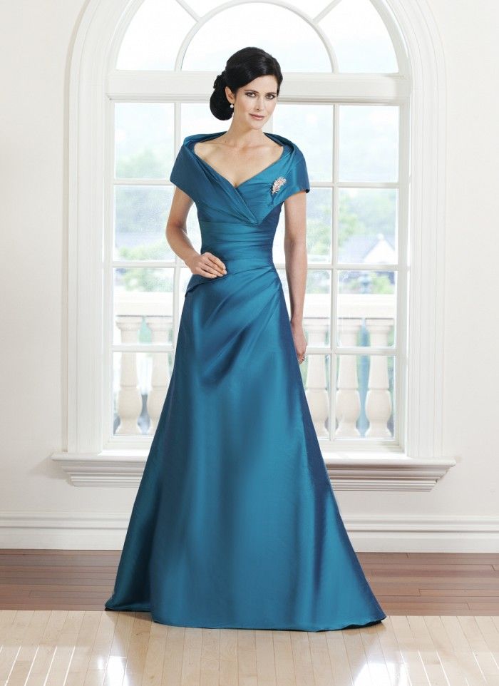 portrait collar dresses for mother of the bride