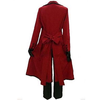 Costume cosplay Black Butler Morte Grell Sutcliff