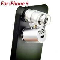 Wholesale Limited Quantity Promotion x ZOOM Microscope Micro Camera Lens for iPhone S Cellphone Mobile Phone