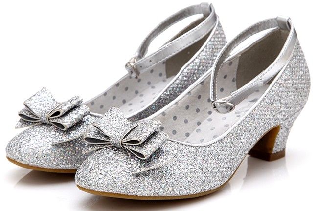 Zapatos Zapatos de baile para niñas Zapatos para con efecto brillante de