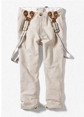 boys pants with suspenders