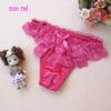 9619 # 5PCS Girls G-String Thongs T-Back Sexiga Underkläder Underbyxor Kvinnor Tränar Sexiga Lace Underkläder