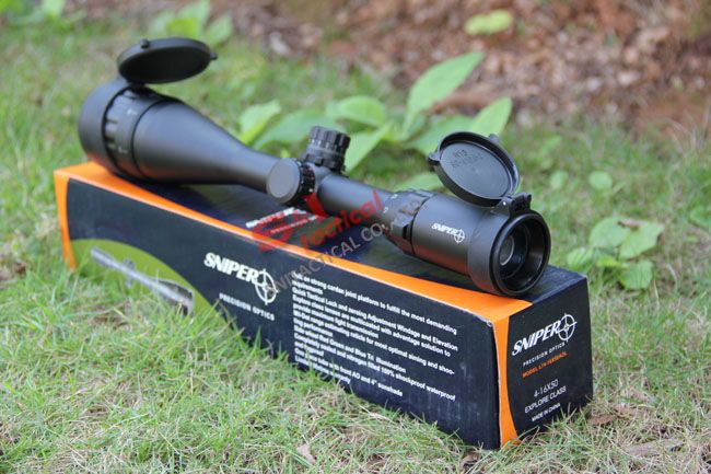 Taktik Sniper 4-16x50 Mil-Nokta Yeşil / Kırmızı AO Ayarı ile Tüfek Aydınlatmak