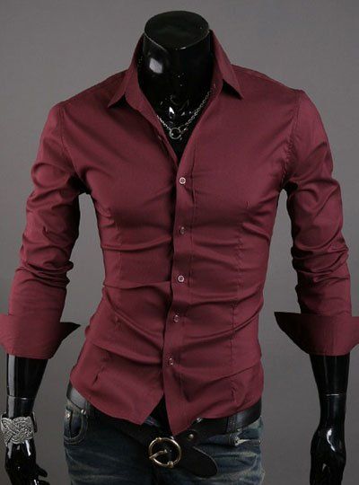 Compra es 2012 Última Camisa Para Hombre Ropa De Manga Larga Casual Slim  Fit De Moda Las Camisas # MS217 Barato | Entrega Rápida Y Calidad |  Es.Dhgate
