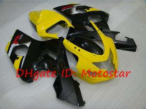 Yellow black for SUZUKI GSX-R600 GSX-R750 2004 2005 K4 S648 GSXR 600 750 GSXR750 04 05 fairings kit