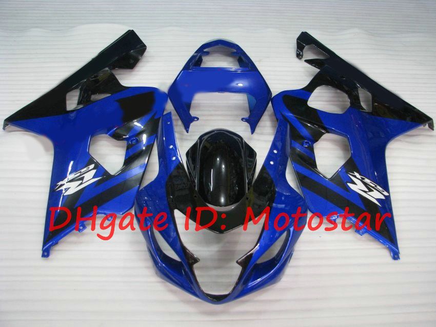 Обтекатель для Suzuki 2004 2005 GSXR600 GSXR750 K4 04 05 GSXR 600 GSX-R 750 Blue Black S64N