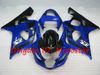 Обтекатель для Suzuki 2004 2005 GSXR600 GSXR750 K4 04 05 GSXR 600 GSX-R 750 Blue Black S64N