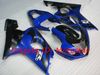 Обтекатель для Suzuki 2004 2005 GSXR600 GSXR750 K4 04 05 GSXR 600 GSX-R 750 Blue Black S64N