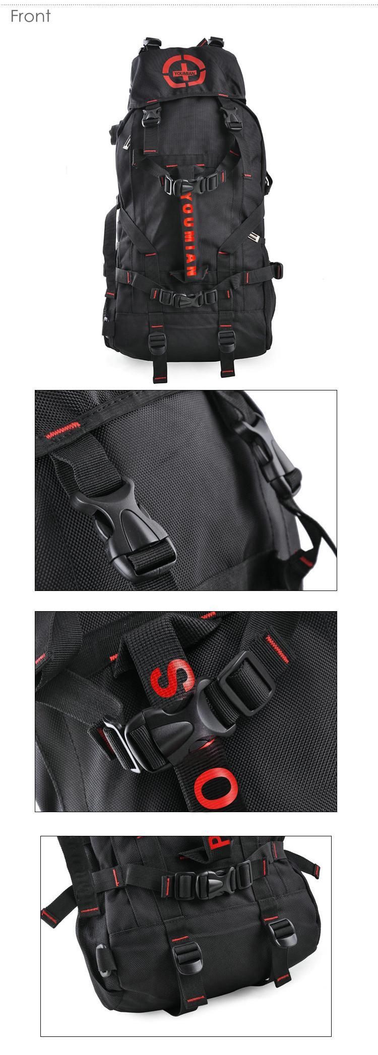 Mens Three Functions Geek Camping Hiking Backpack Outdoor Traveling