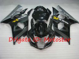 oem black sivler gsxr fairing kit for suzuki 2004 2005 gsxr600 gsxr750 k4 04 05 gsxr 600 750