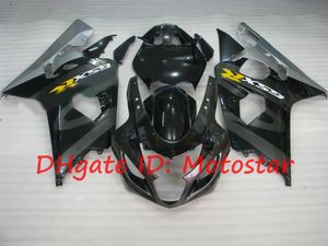 OEM Black Sivler GSX-R Fairing Kit for Suzuki 2004 2005 GSXR600 GSXR750 K4 05 GSXR 600 750