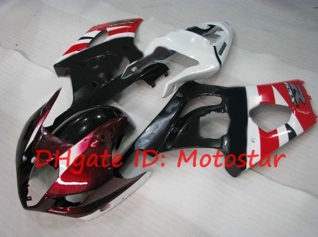 Rouge blanc pour 2003 2004 kits de carénages SUZUKI GSX-R1000 03 04 GSXR 1000 K3 GSXR1000 R1000 kit de carénage S138