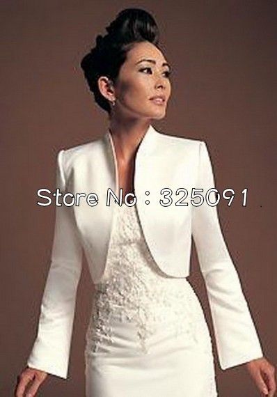 womens white bolero jacket