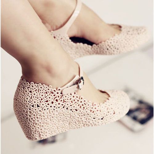 flower jelly sandals
