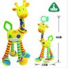 ELC infant toy rattles ultra long lovely giraffe hanging baby stuffed animals plush rattle bed bells toys