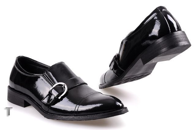 Compre 2012 Marca Para Hombre De Los Italianos Vestido Negro Botas AAA