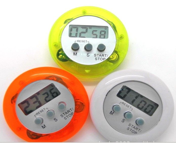 Digitaler Küchentimer-Helfer, Mini-LCD-Küchen-Countdown-Clip-Timer-Alarm