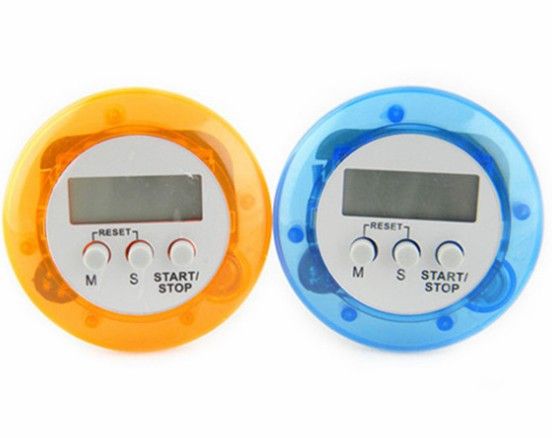 Digital Kitchen Timer Helper Mini LCD Kitchen Count Down Clip ALARM