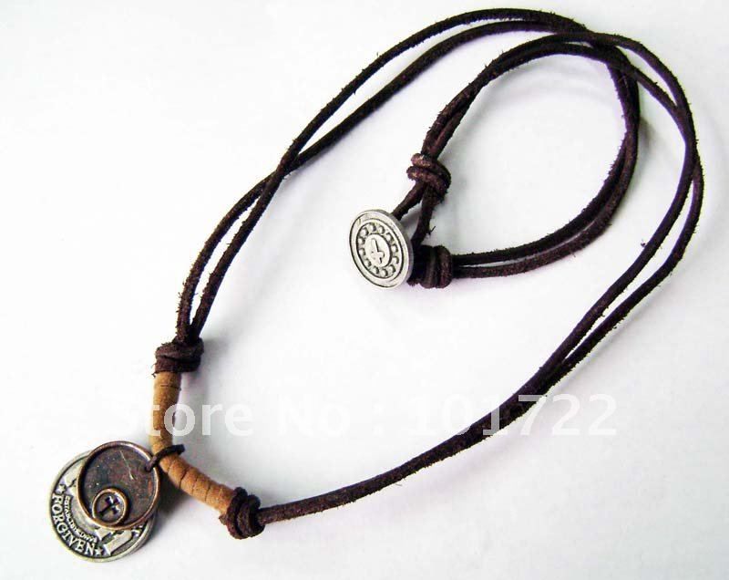 Whole Necklace Leather Cord Cross Rope Whole Necklace Leather Cord Cross Rope Fast Delivery Time With High Quality Family Pendant Small Necklaces