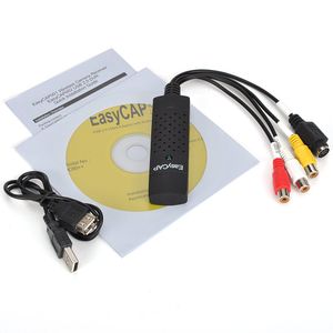 USB to RCA Audio S Video TV VHS DVD RW Capture Converter PC Adapter Cable free ship
