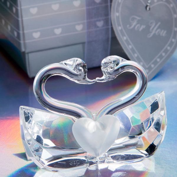 Wedding Decoration Of Crystal Gift Baby Shower Gifts Crystal Swan Favor