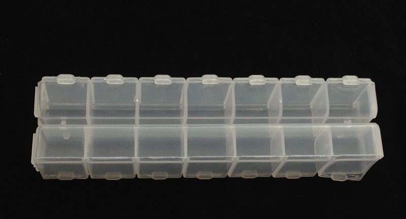 Clear Beads Display Storage Case Box # 22566