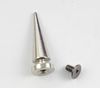 30st Silver Metal Spike Stud Punkväska Bälte Kläder Lädercraft Cone Rivet 29x10mm # 22557