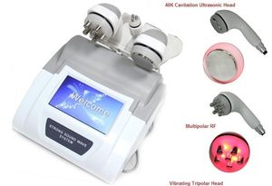 Powerful Cavitation machine tripolar Hexpolar Radio Frequency Salon Equipment big color touch screen