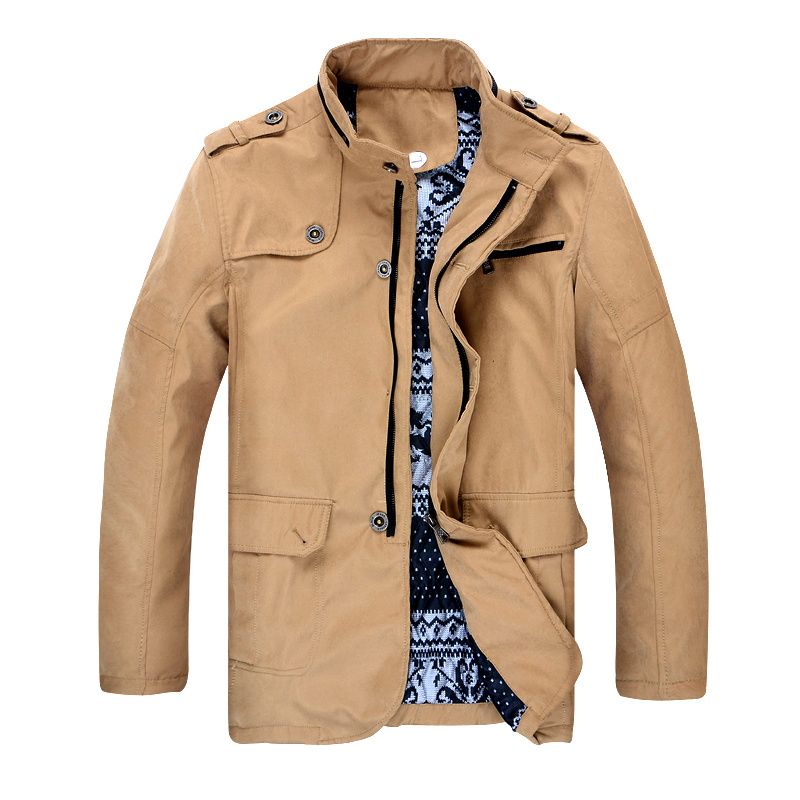 2012 New Fashion 227 Mens Winter Coat Jackets Thicker Cotton Casual ...