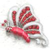 Hurtownie Kryształ Kryształ Enameling Butterfly Broszki Pinki Biżuteria Prezent C935