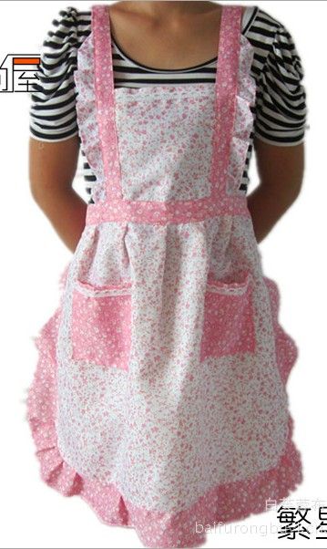 18pcs NEW 홈 부엌 앞치마 목가적 인 스타일 공예상 주방 조리대 APRONS Pinafore