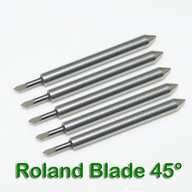 Nieuwe 50 stks / partij Roland Vinyl Cutter Plotter Blades 45 graden # SM482 @SD