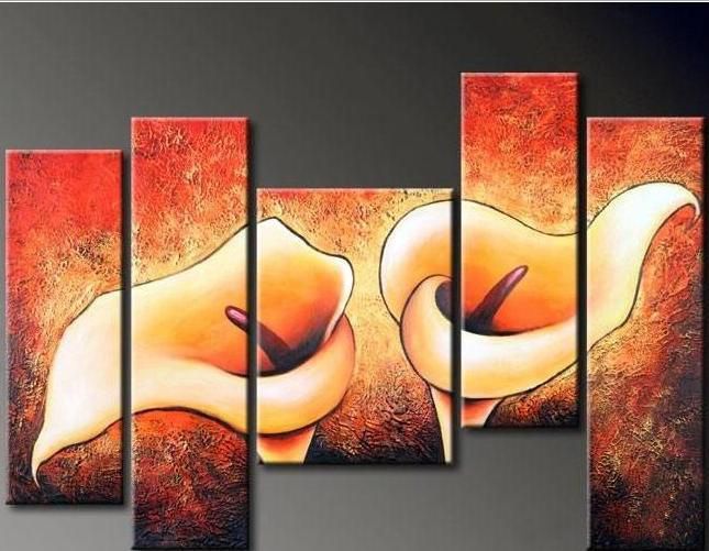 2019 abstract wall flower