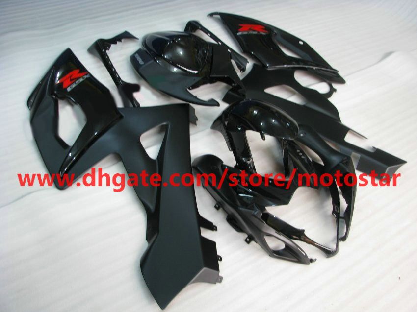 For 2005 2006 SUZUKI GSX-R1000 K5 GSXR1000 05 06 GSXR 1000 full fairings flat gloss black #5KQ